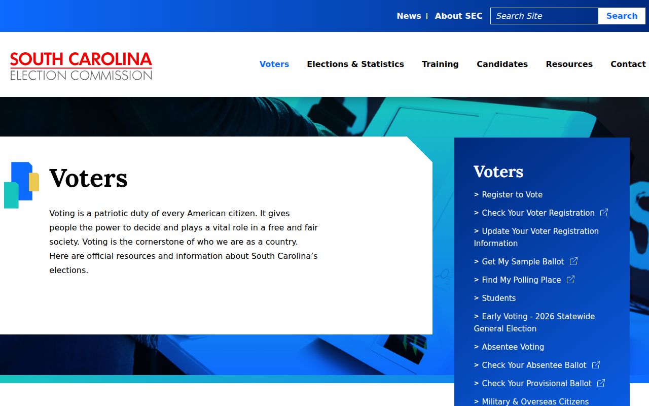 Greenwood ZIP code MySCVOTES voter hub