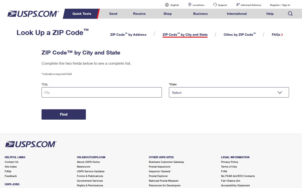 Greenwood ZIP code USPS address lookup